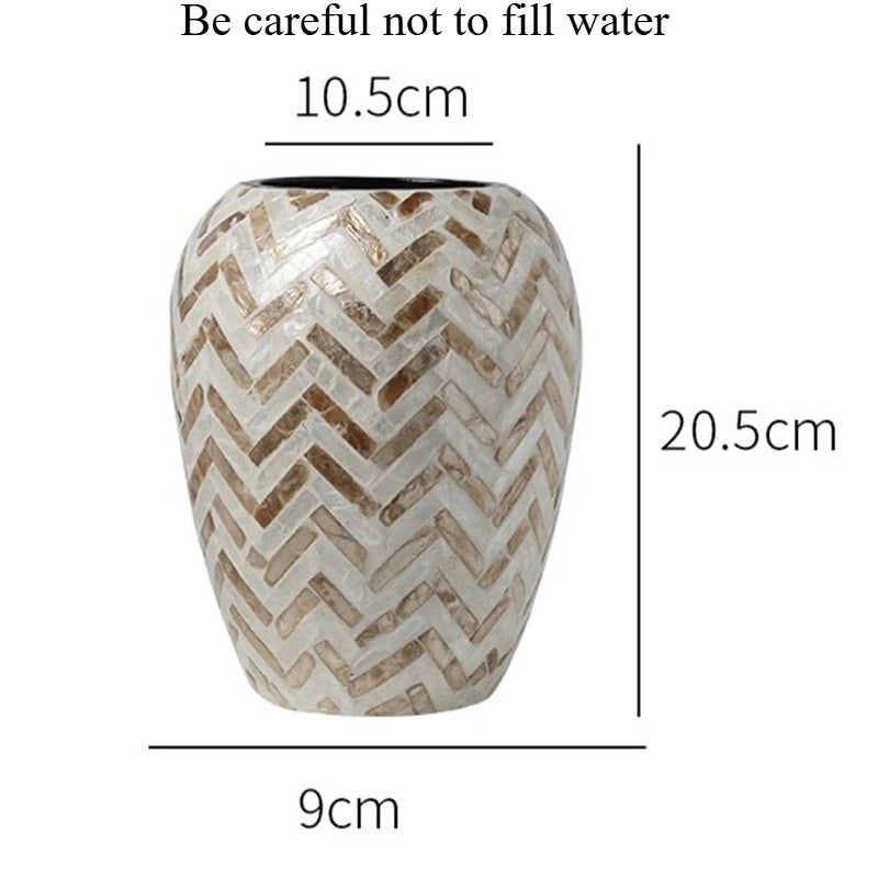 Vintage Ceramic Table Vase – Elegant Flower Arrangement Décor