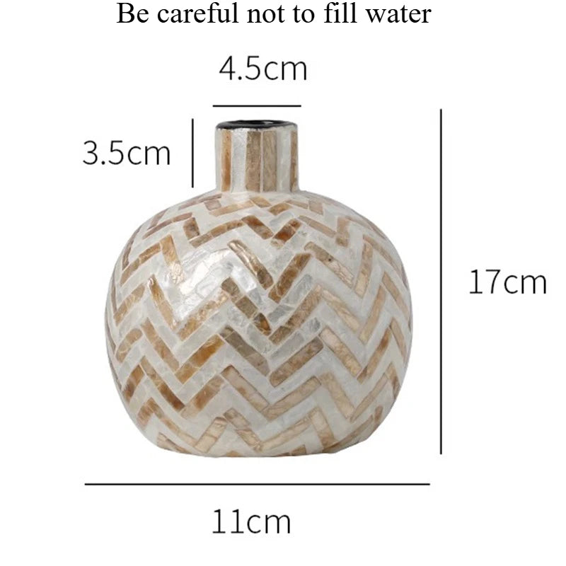 Vintage Ceramic Table Vase – Elegant Flower Arrangement Décor