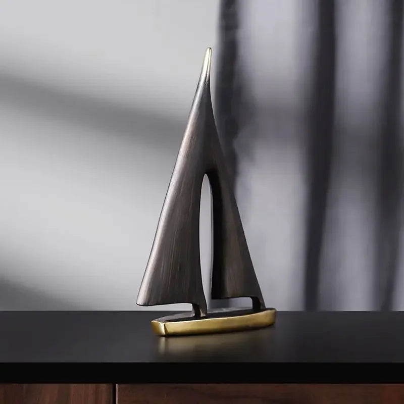 Smooth Sailing Sailboat Sculpture